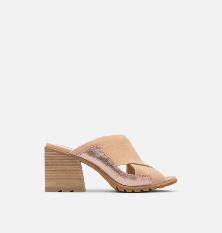 Sandalias Sorel Mujer - Nadia™ Mule Beige/Marrones - 45630-WPQH